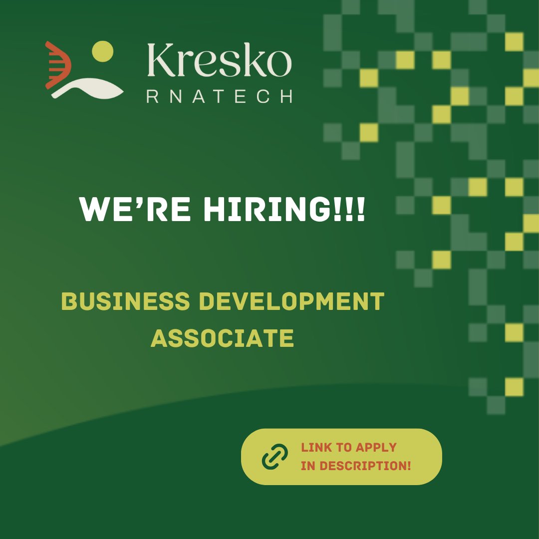kreskornatech's tweet photo. We’re #hiring. Know anyone who might be interested? https://t.co/73um7Wxrem