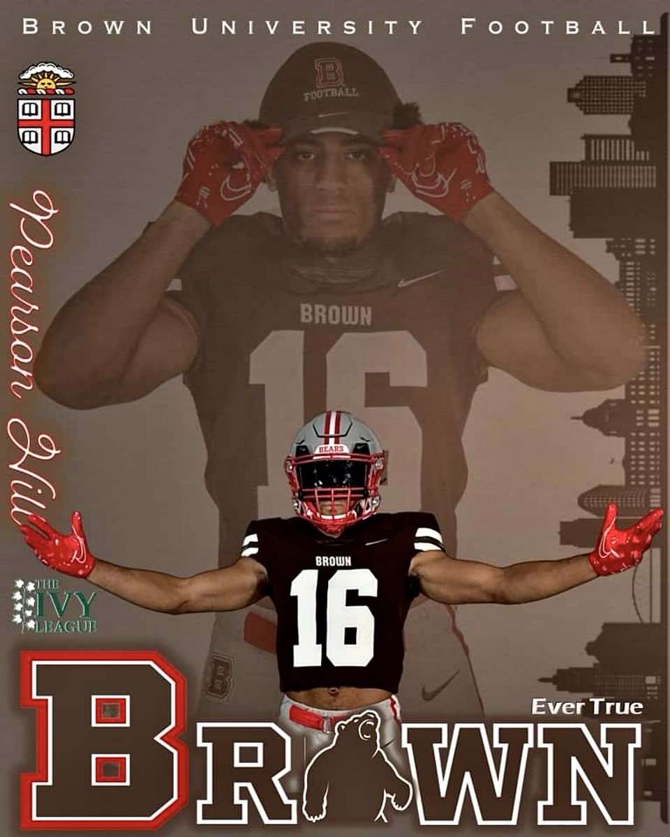It felt amazing getting back on Brown’s campus again! I felt at home chatting with and watching my future teammates grind. Thanks for the hospitality! I can’t wait to be on the same grind together! @CoachW_Edwards @BrownHCPerry @Coach_Bunk @BrownU_Football