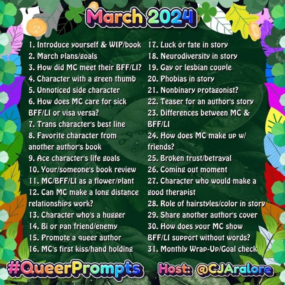 #QueerPrompts
D13: Character who’s a hugger.

Pat: anyone and everyone, including strangers.
Steph: receives hugs but embarrassed by how much she likes them. Family &amp; friends only.
Mhairi: not sure yet, but possibly only with treasured people.