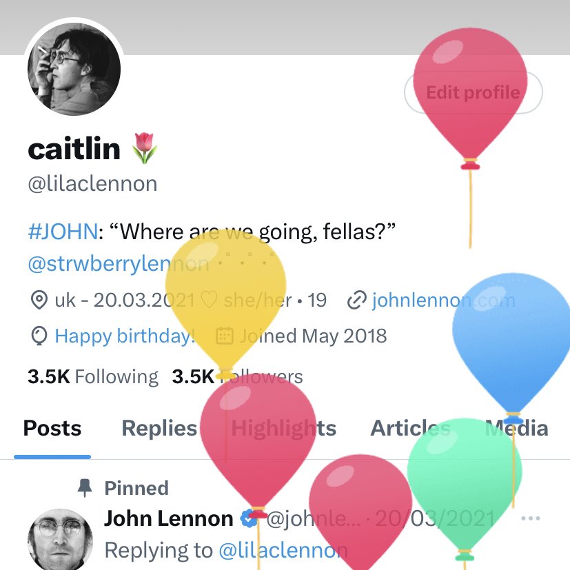 lilaclennon's tweet photo. yes we’re going to a party party 🕺 https://t.co/lTl3kwCyKb