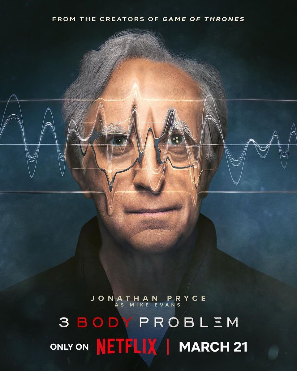 AllInOneOTT's tweet photo. Netflix New Series #3BodyProblem Streaming From 21st March On #Netflix.
Starring: #EizaGonzález, #JohnBradley, #BenedictWong, #SeaShimooka, #MarloKelly, #JessHong, #SaamerUsmani, #LiamCunningham, #ZineTseng, #AlexSharp, #JovanAdepo & More.
#3BodyProblemOnNetflix #AllInOneOTT https://t.co/gzT6aii4CS