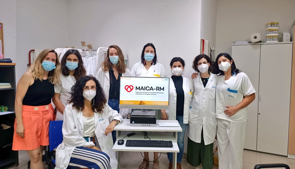 carprimur's tweet photo. 👏Excelentes profesionales trabajando por y para mejorar la salud de los pacientes con insuficiencia cardiaca en la @regiondemurcia 

😊Un orgullo para todos teneros en nuestro equipo @Murciasalud 🙌 https://t.co/jwGVdKOwDS