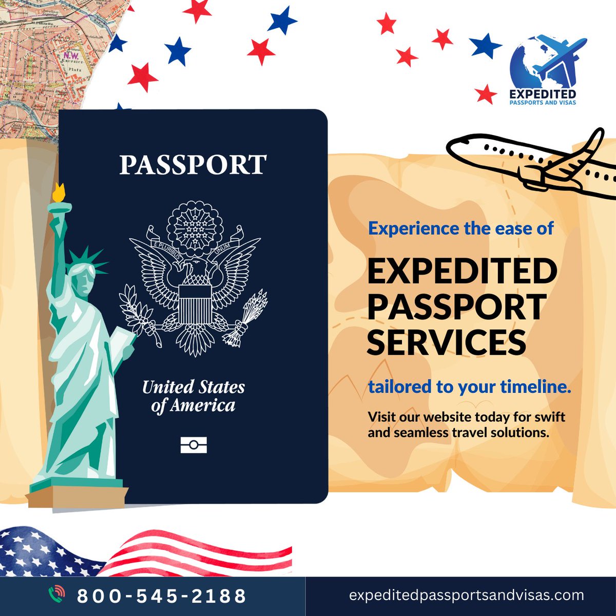 rushpassports's tweet image. Experience the ease of expedited passport services tailored to your timeline. Visit our website today for swift and seamless travel solutions. #ExpeditedPassport #QuickTravel #EffortlessJourneys #FastPassportService #SeamlessTravel #HassleFreeDocuments