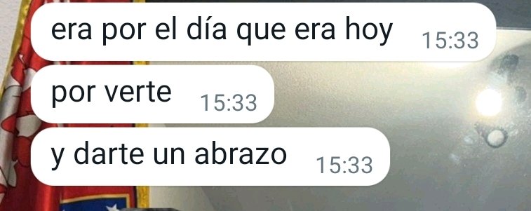 tengo muchísima suerte