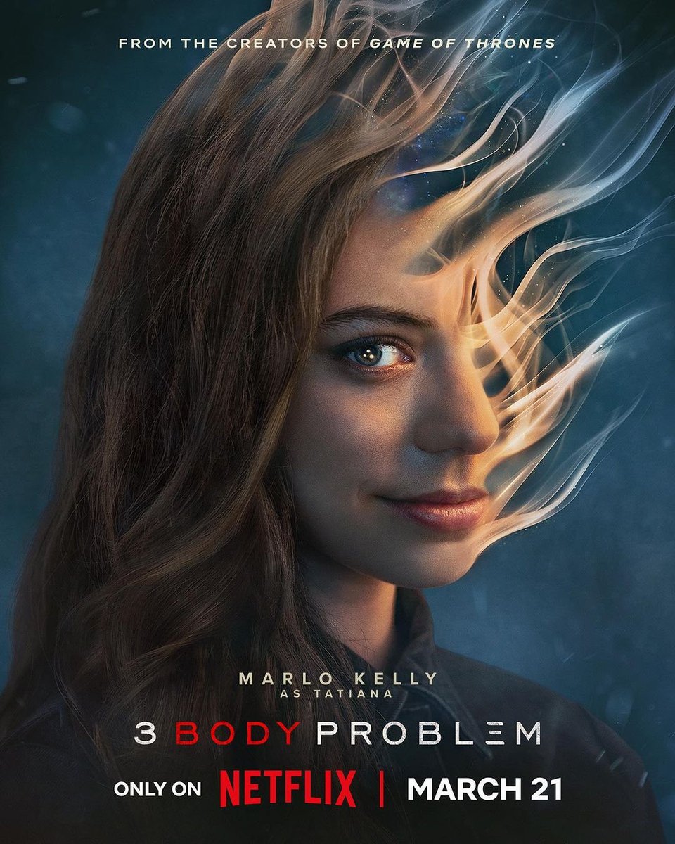 CinemaWikipedia's tweet photo. Netflix New Series #3BodyProblem Streaming From 21st March On #Netflix.
Starring: #EizaGonzález, #JohnBradley, #BenedictWong, #SeaShimooka, #MarloKelly, #JessHong, #SaamerUsmani, #LiamCunningham, #ZineTseng, #AlexSharp, #JovanAdepo & More
#3BodyProblemOnNetflix #Series #MovieSpy https://t.co/fJkkjkrKAZ