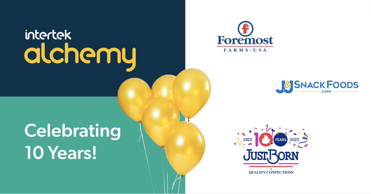 This month marks a significant milestone — 10 years of collaboration with @JustBornInc, @foremostfarms, and @JJSnackFoods! 🎉 It's been an incredible journey filled with growth and countless successes! We look forward to many more years together.