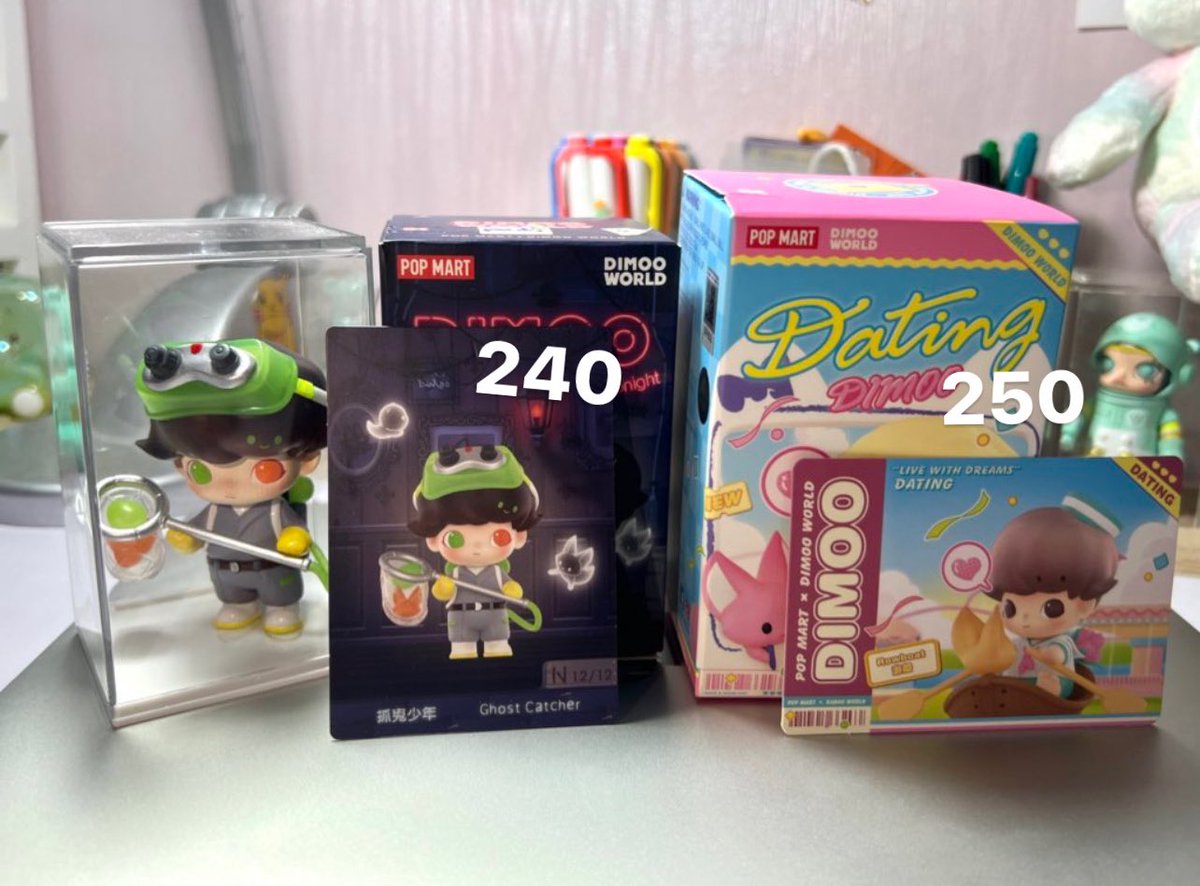 irabbittu's tweet photo. ราคาตามรูปค้าบ ค่าส่ง30 รับสองตัว500ส่งฟรี🙇🏻♀️💖🎀 (ตังวซ้ายแกะตัวนอนตู้,ตัวขวาเช็คการ์ด) กล่องการ์ดครบค้าบ #popmart #ตลาดนัดกล่องสุ่ม #กล่องสุ่ม #โมเดล #ตลาดนัดdimoo #dimoo #dimoodating #ดีมู่ #ตลาดนัดpopmart #labubu https://t.co/Bkjml7DA0F