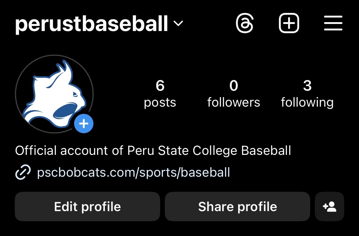 Follow us on Instagram! @PeruSTBaseball on twitter and Instagram for our official and only baseball related accounts.