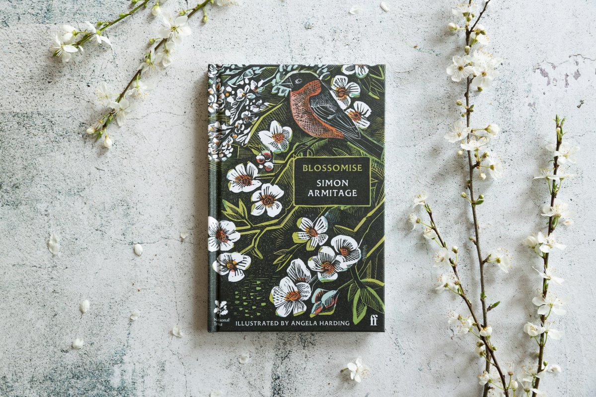 Celebrate the ecstatic arrival of spring blossom with Blossomise, a new poetry collection by Poet Laureate Simon Armitage - out now🌸 #BlossomWatch faber.co.uk/product/978057…