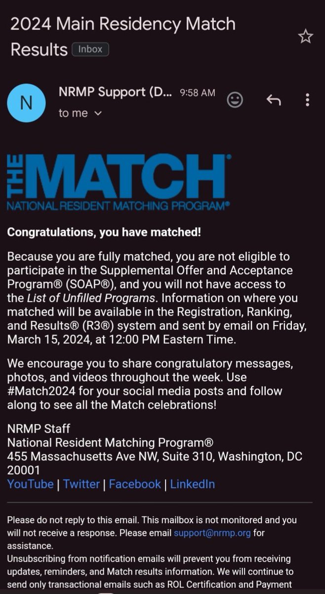 Ifiok_a's tweet photo. I'm going to be a Surgeon!💃🎉
I'm grateful to God and my village!
#Match2024 https://t.co/Tl3c79TCMJ