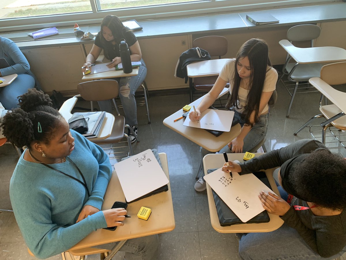 thedullguy's tweet photo. Grudgeball is a hit. Collaborative, practice in a low-stakes environment, with a cutthroat edge. Win^3. #iteachmath #teacherlife #AlgII https://t.co/xL6h6ibsDs