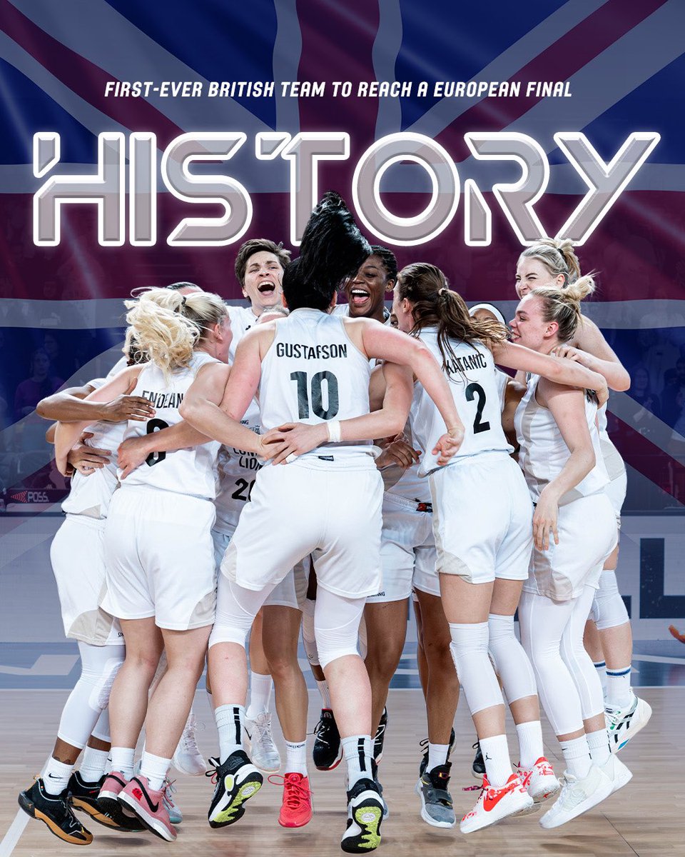 𝐖𝐑𝐈𝐓𝐈𝐍𝐆 𝐇𝐈𝐒𝐓𝐎𝐑𝐘 📖✍️ @londonlionsw become the first team in the British basketball history to reach a major European Final! 🌟👏 #EuroCupWomen