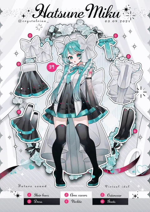 Super late Miku day art!! #ミクの日 #ミクの日2024 #初音ミク 