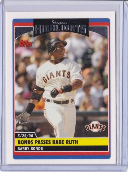 StatementGames's tweet photo. May 28, 2006 - Barry Bonds #SFGiants hits a 90-mph fastball from the #coloradorockies Byung-Hyun Kim over the center-field fence for his 715th career home run, passing #NYY Babe Ruth on the #MLB all-time list.

#MLBFunFacts History &amp; Nostalgia https://t.co/AOVwXYKoiX