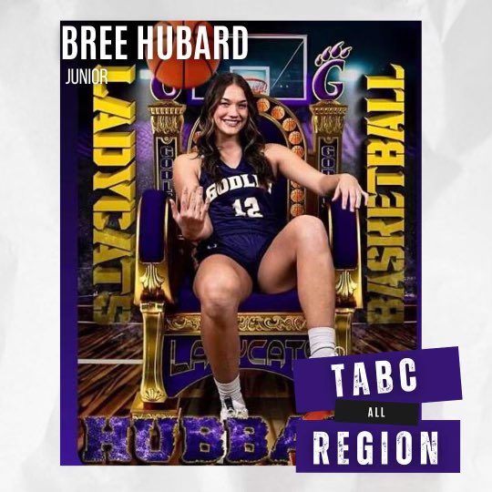 Congratulations to our <a href="/breehubbard_12/">Bree Hubbard</a> on her TABC All-Region selection🏀🏀🏀