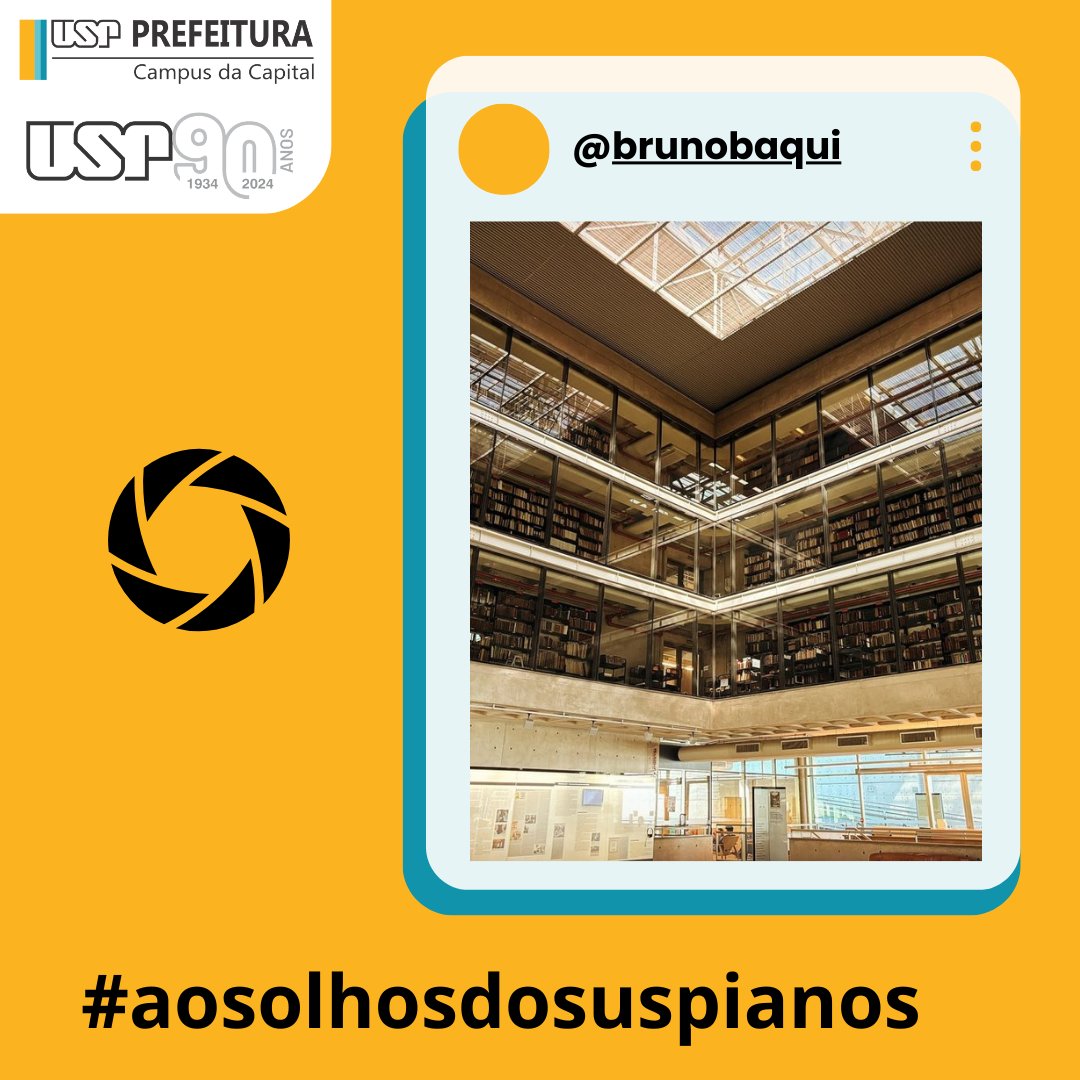 puspcapital's tweet photo. Incrível contribuição de @brunobaqui ! Muito obrigada.
Participe da campanha de fotos Aos Olhos dos Uspianos. Tire fotos no Campus, poste no Instagram, Facebook e/ou X, marque a PUSP-C e colocque a hashtag #aosolhosdosuspianos
#puspc #usp #campusbutanta #fotografia https://t.co/MDZTSiFS2j