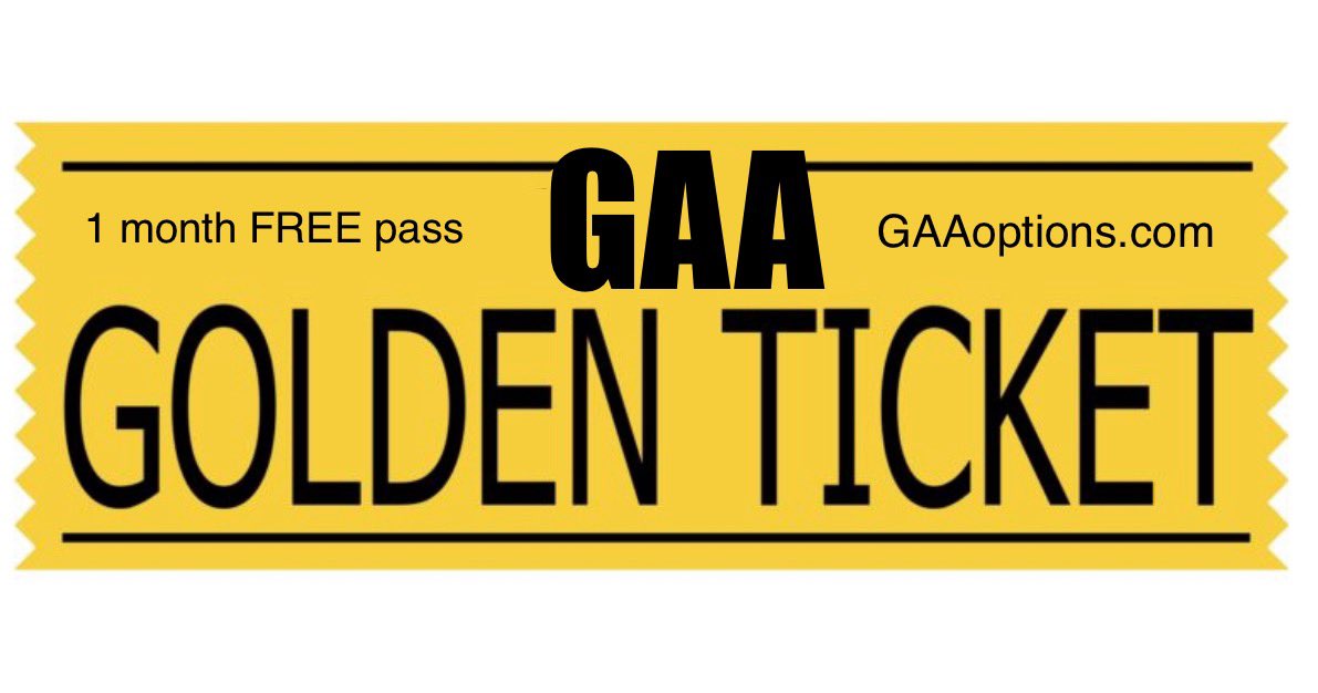 GaaOptions's tweet image. 3 people who like &amp;amp; repost this post will receive a free month membership to @GAAoptionsVIP 

Feeling generous as this week has been amazing thus far 🙏

Winner will be chosen this Friday @ noon PST