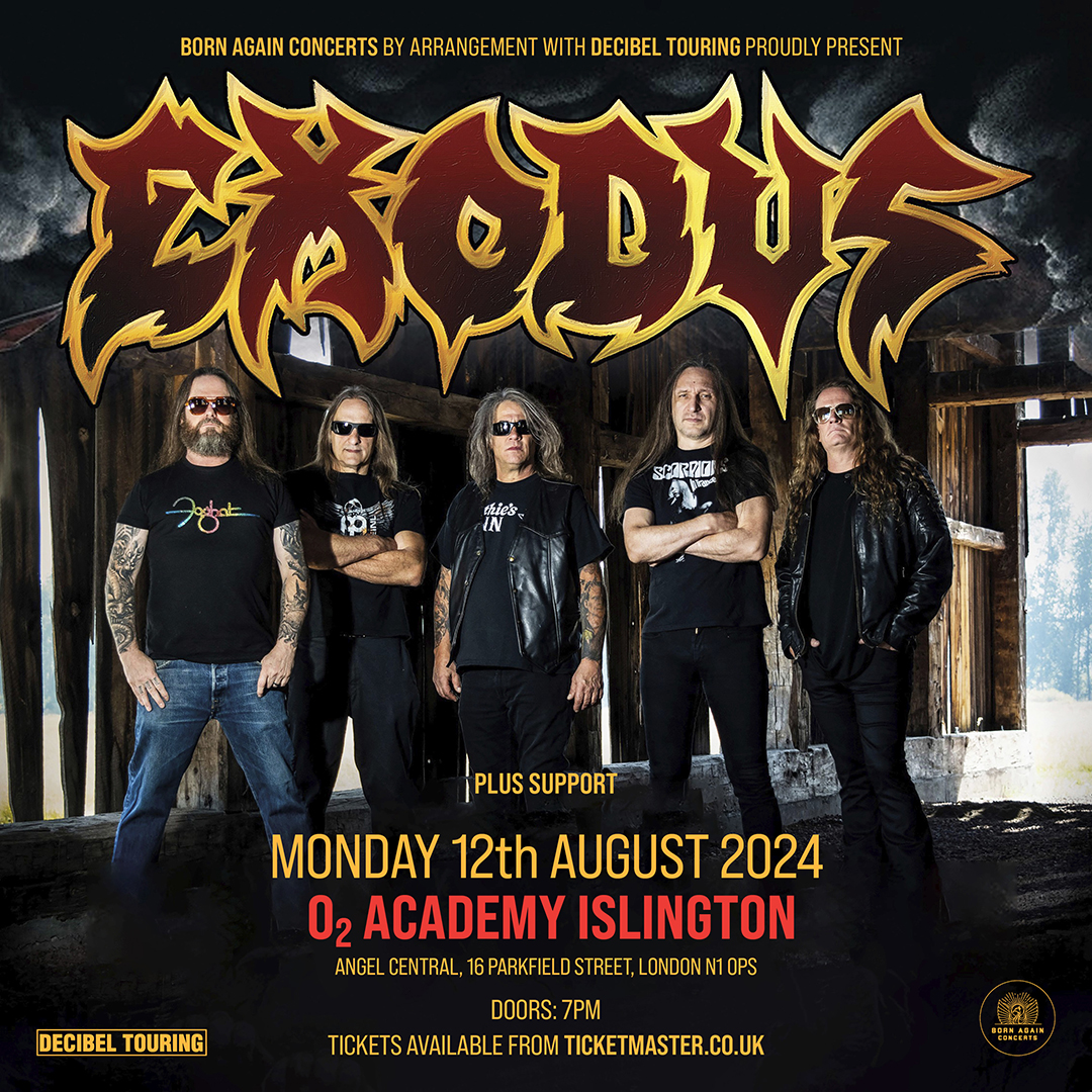 We’ve got Priority Tickets for American trash metal band @ExodusAttack on sale now! Head to #O2Priority 👉 amg-venues.com/o4NF50QSjrm #Exodus