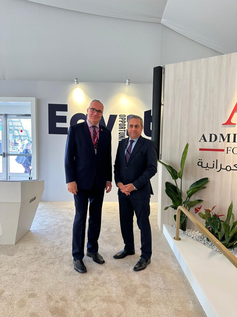 Good discussion with Mr. Khaled Abbas, Chairman & CEO of the Administrative Capital For Urban Devt (ACUD). We delved into their strategies for planning & building the new administrative capital, along with preparations for #WUF12 in Cairo this Nov themed 'It All Starts at Home'.