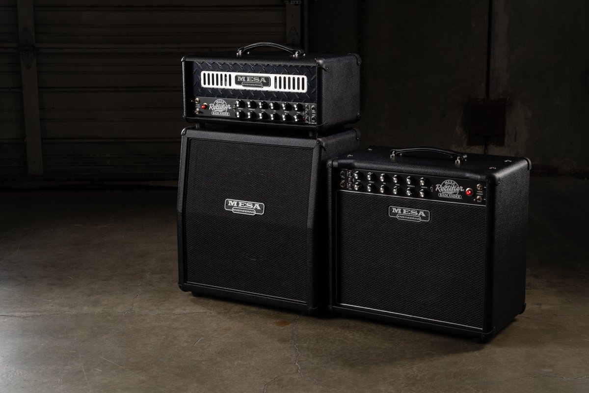 MesaBoogie's tweet image. The Badlander gives Rectifier vibes with a strong nod to the classic high-gain British amps we know and love. It&apos;s the best of both worlds.

Pick up your Badlander in a Combo or in a Head/Cab split here: ow.ly/nNqO50QQSuZ

#MesaEngineering #MesaBoogie #BadlanderSeries