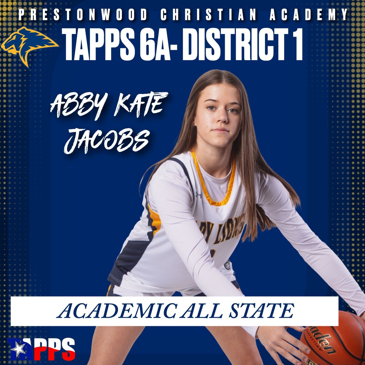 PCAAthletics's tweet photo. Congratulations to each of the following Lady Lions Basketball Team 6A Division 1 Academic All State recipients! Great job, Lions! 🦁 https://t.co/r9mGHRxTNc