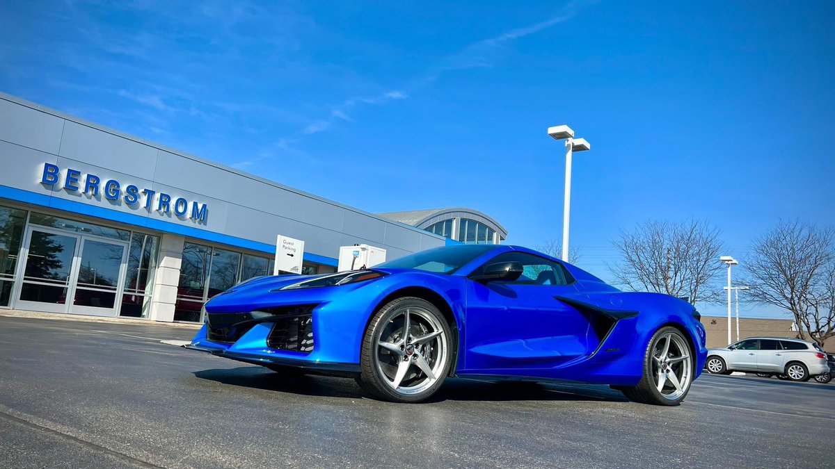 Electrified performance with incredible acceleration, making this the quickest Corvette ever! The all-new Corvette E-Ray has arrived in Wisconsin! All-season tires, electrified all-wheel drive and with supercar sophistication. 655 horsepower, 470 lb-ft, 6.2L. #CorvetteERay