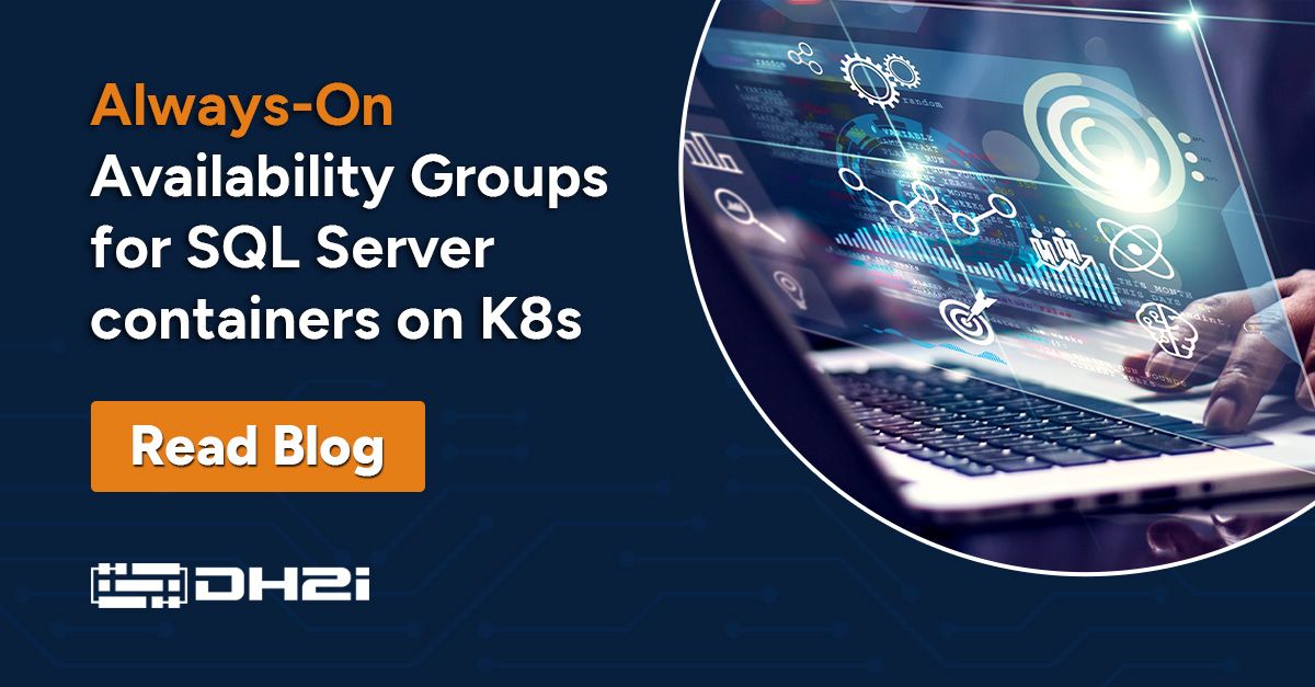 Want to build a #SQLServer Availability Group in #Kubernetes - Check out this blog and tutorial from Amit on the MS SQL Server team to get started with DH2i's new DxOperator technology: 
buff.ly/3wCHIhc