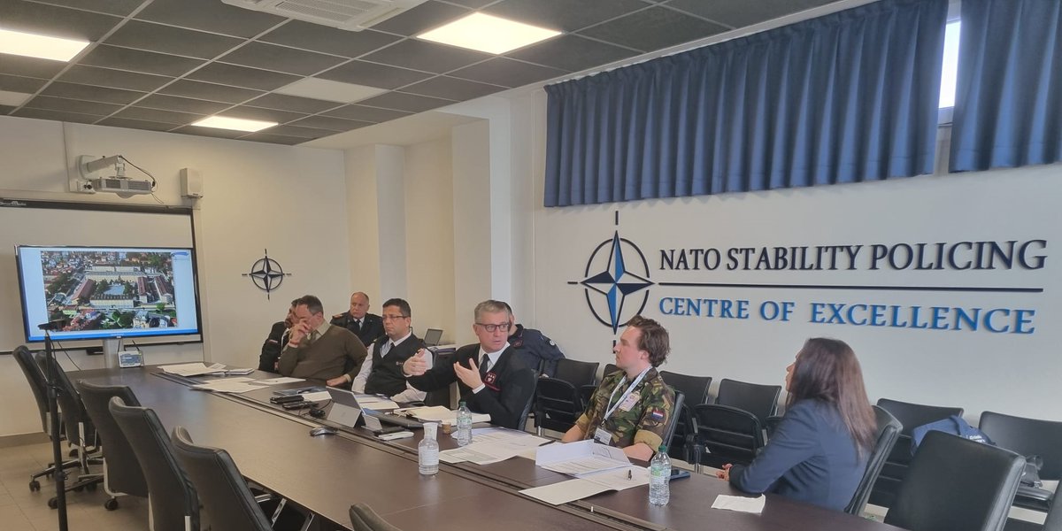 Promising outcomes of the workshop 'Understanding the Internal Security Architecture. The Policing Gap in #NATO Ops'. First steps of a 2024 research by a global team from #JohnJayCollege (USA), #1CMICommand (NLD) and #NATOSPCOE. #WeAreNATO #StrongerTogether #StabilityPolicing