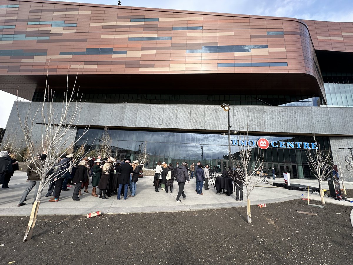 Celebrating the $500M expansion of the BMO Centre on Wednesday, March 13, as the @CalgaryMLC officially hands the keys to the @calgarystampede to operationalize the building. #calgary #yyc #bmo @citynewscalgary