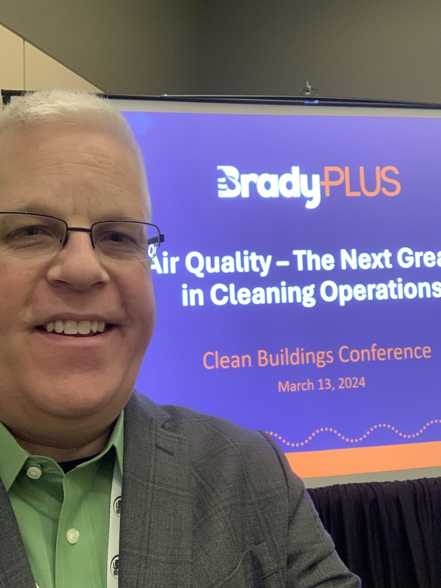 Really enjoyed presenting at #CBC2024 this year! Yesterday’s session was on streamlining labor in cleaning ops & today was on important role cleaning plays in IAQ. Great participation! CleanLink/CBC WAXIE Sanitary Supply, An Envoy Solutions Company, @Brady_PLUS #CleaningMatters