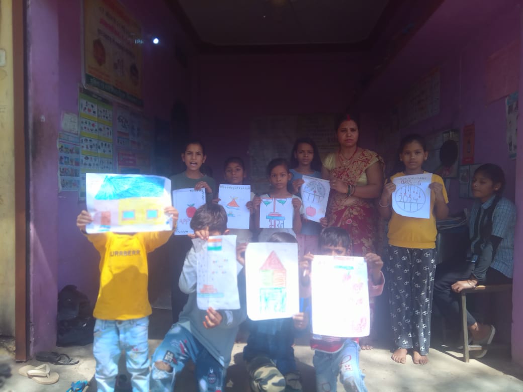 mahilabalvikas's tweet photo. आंगनवाड़ी पर बच्चों को पढ़ाई के साथ-साथ सिखाई गई एक्टिविटीज।
13 मार्च 2024
Ashok Nagar, India Collector Ashok Nagar Mahila Bal Vikas Ashoknagar Narendra Modi #wcdmp #WCDMinistry https://t.co/HhtHb76j4o