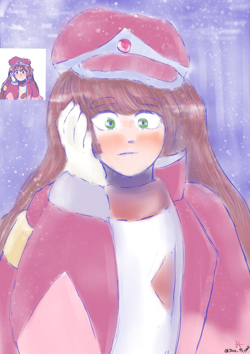 Jkvs_95's tweet image. Morning practice, @cajetah_quemada   OC/FC fan art with long hair 

#reploid
#Fanarts 
#characterdesign