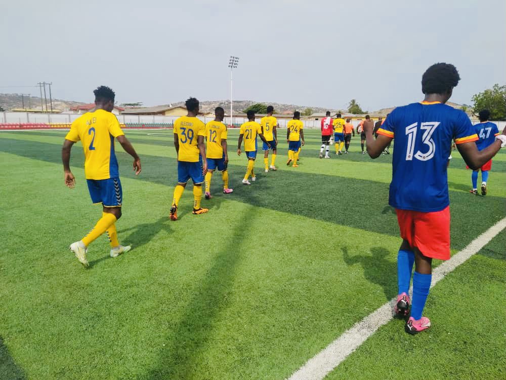 DivisionOneGH's tweet photo. ✅ 𝗙𝗨𝗟𝗟 𝗧𝗜𝗠𝗘 ⏰

Uncle T United 5-1 Kings Palace FC

Baffour Academy 3-0 B.A United

Akatsi All Stars 3-0 Kotoku Royals

Techiman Heroes 2-0 Northern City

Golden Kick 1-0 Semper Fi FC

King Faisal 0-1 Sefwi All Stars

Home Stars 1-0 Vision FC 

#AccessBankDOLwk17 https://t.co/1audOUBZKd