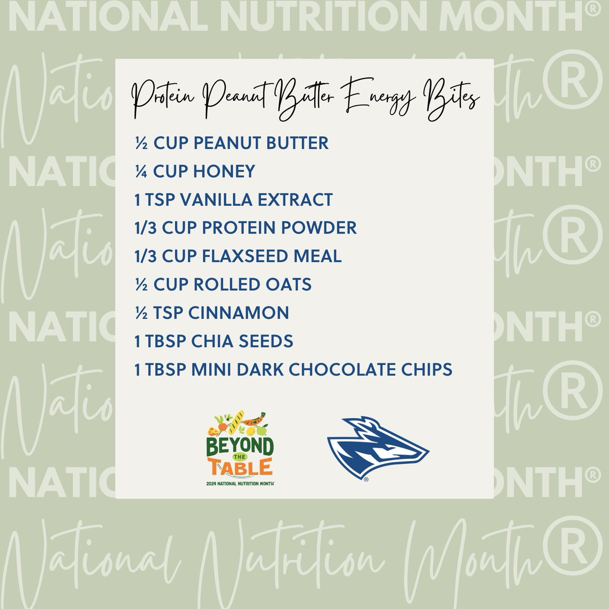 In celebration of National Nutrition Month, we've teamed up with nutrition students from UNK to share delicious and healthful recipes with you!
Are you searching for a quick, extremely simple, protein-packed recipe that can be ready in just 5 minutes?