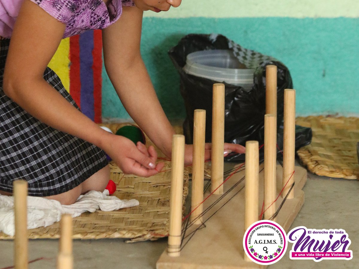AGIMSsanjuansac's tweet photo. "Sanando entre hilos" alternativa de sanación desde el textil y el arte.
#agims #nuncamassinnosotras #sanjuansacatepéquez https://t.co/q1ZcZ3OViI