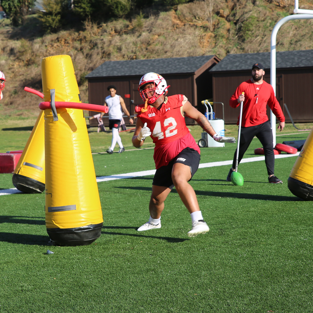 Always good to be back on the field #ALLIN #SpringBall