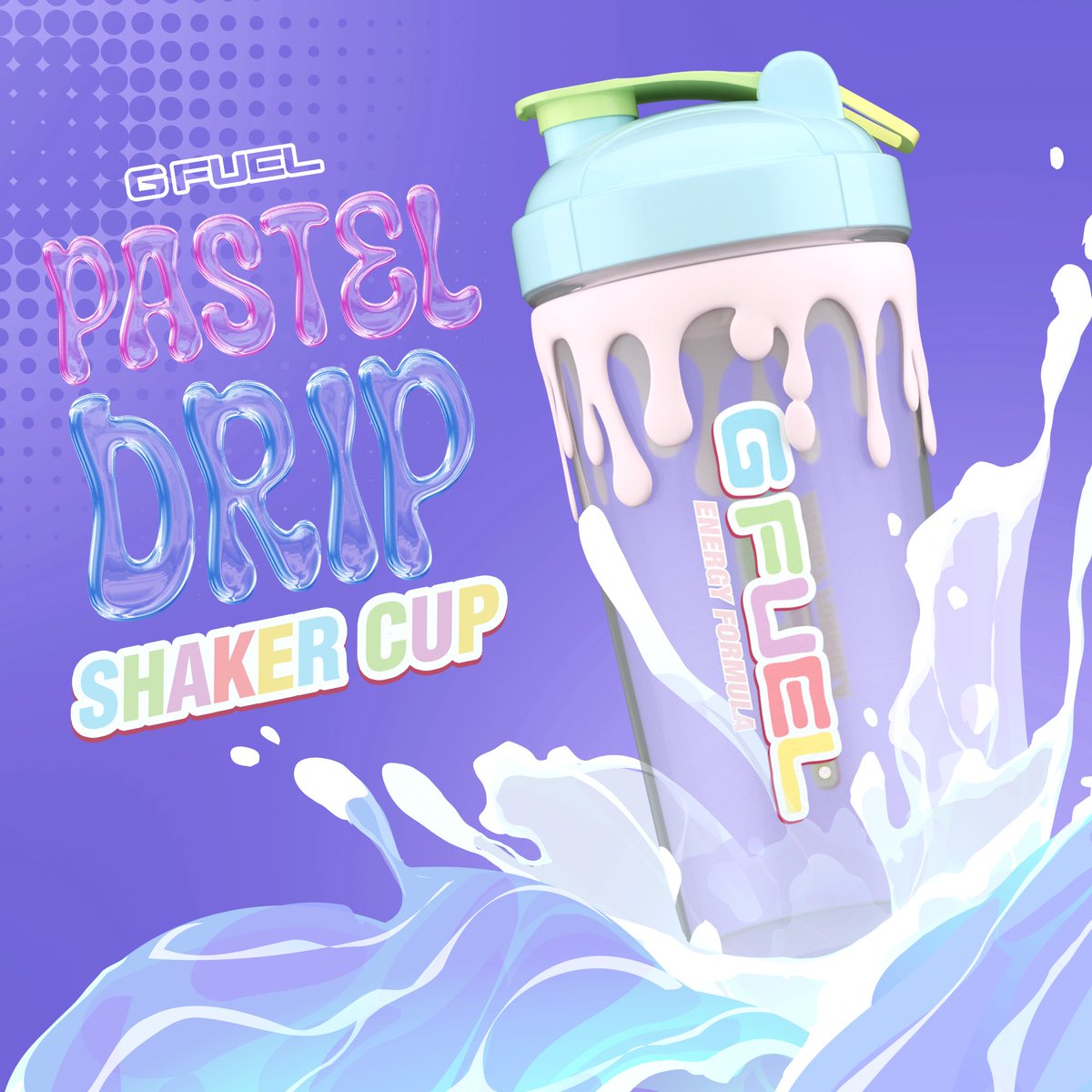 GFuelEnergy's tweet photo. 💕 𝗥𝗧 + 𝗙𝗢𝗟𝗟𝗢𝗪 to win a BRAND-NEW #GFUEL "𝗣𝗔𝗦𝗧𝗘𝗟 𝗗𝗥𝗜𝗣" Starter Kit!

💦 2 winners picked tomorrow to celebrate the launch of these drippy babies! 

🛍️ 𝗚𝗘𝗧 𝗬𝗢𝗨𝗥𝗦: https://t.co/uYwyhiMCE7 https://t.co/LCYgzEDtt0