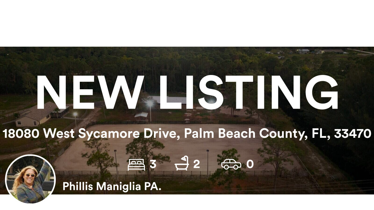 🛌 3 🛀 2
📍 18080 West Sycamore Drive, Palm Beach County, FL, 33470

My latest listing on RateMyAgent.
 BK3261713
rma.reviews/8tDLftGtxHBB

...
#ratemyagent #realestate #Partnership_Realty_Inc