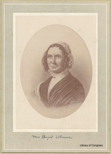 ZTandMF's tweet photo. Happy birthday to Abigail Powers Fillmore! Early on a teacher of her future husband, she became the 1st first lady to work for pay while married. Abigail and Millard, both bibliophiles, created the first White House library. https://t.co/vkg3ydhFv9