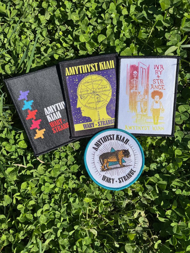 We'll have some limited quantities of these goodies for sale at the merch table at the shows this weekend! Patches, pins, socks, and bandanas.  Friday, 3/15 - Elkin, NC at Reeves Theater  Saturday 3/16 - Raleigh, NC at The Rialto