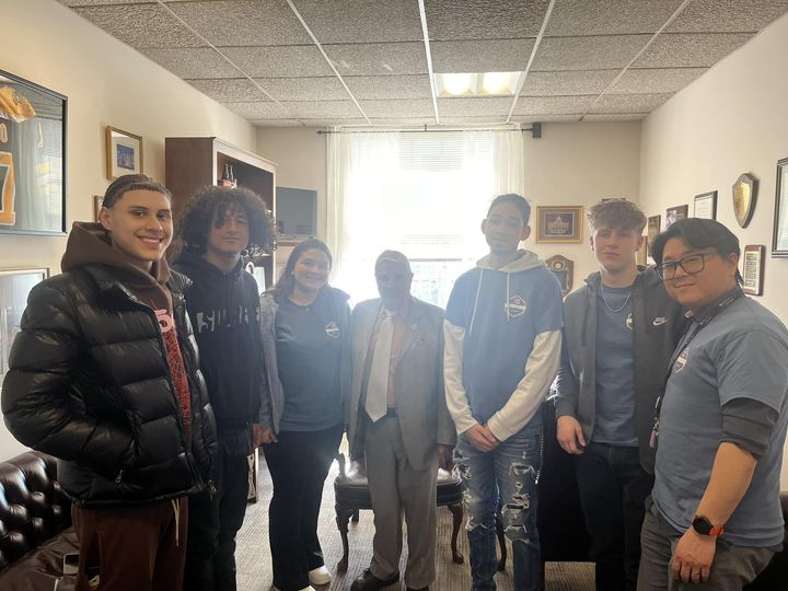Today, I was honored to meet with Malden constituents from YouthBuild Just A Start here in my office to discuss and support the important programs and services they provide to young adults across the Boston area.