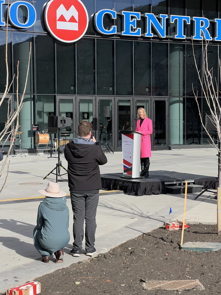 At BMO Centre substantial completion event. Congratulations Calgary Stampede and CMLC teams! Grand opening in a few months!