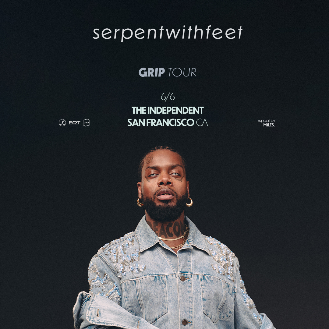 JUST ANNOUNCED! 🐍 Bicicletas Por La Paz on 5/31 🐍 @serpentwithfeet's GRIP Tour with support from MiLES. on 6/6 ℹ️: Tickets go on sale this Friday, 3/15 at 10am! 🎟️: bit.ly/3Rcx1Iw