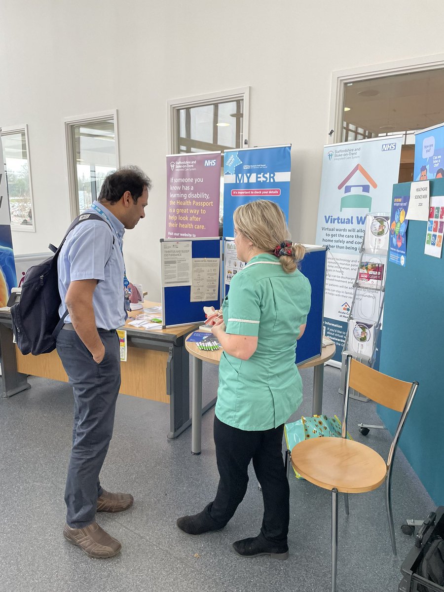 kathleenb71's tweet photo. Another great day sharing the Healthcare Science knowledge @UHNM_NHS #HCSWeek24 #AtTheHeartOfHealthcare https://t.co/hkJMj43JZB