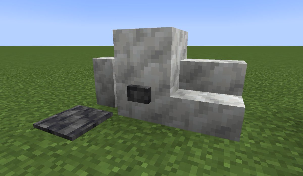 squaredGolem's tweet photo. new ornated stone set, stone door and trapdoor and a calcite and deepslate compatibility set! https://t.co/eH3LbiYEmd