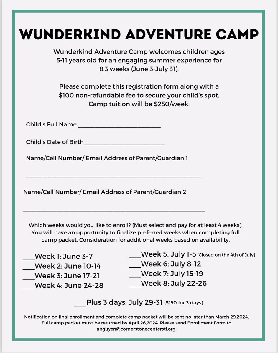 stomptheworld's tweet photo. Children 5 - 11 don’t want to miss out on this exciting new camp this summer! Lots of adventures planned! #stlouiscity #stl #stlouis #summercamp #STLSummerCamp https://t.co/FoYDLtSjmm
