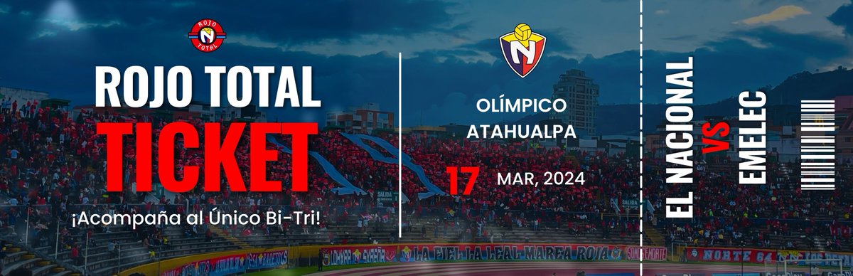 RojoTotall's tweet photo. 🎟️𝐒𝐎𝐑𝐓𝐄𝐎🎟️

Estamos sorteando una entrada para el partido de este domingo. Para participar, sigue estos pasos:

1. Seguir a @RojoTotall.
2. Retwittear este post.
3. Etiquetar a 2 personas en los comentarios usando el hashtag #RojoTotal.

#APintarDeRojoElAtahualpa https://t.co/bucQ7EZ3vg