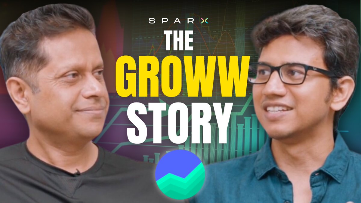SparX Episode #32 - The Groww Story with Lalit Keshre (@lkeshre) Groww (@_groww) is one of India’s largest stockbrokers - how did Lalit Keshre (CEO at Groww) build this brand? Lalit joins us for a chat this week as we discuss what goes into creating impactful companies. He