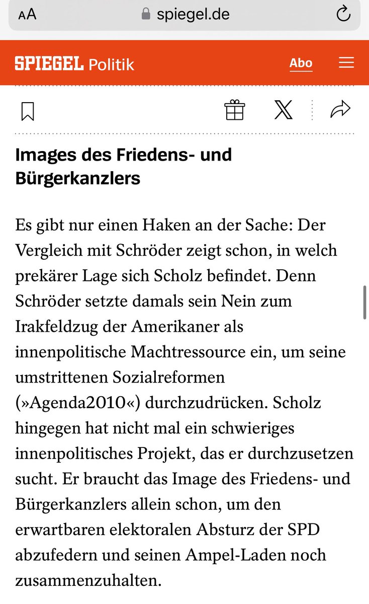 Ferbian_'s tweet photo. Ey, @derspiegel: Schröder hat mit dem Irakkrieg 2002 sehr wohl Wahlkampf gemacht, da war die Agenda2010 noch ein Positionspapier einer Kommission. Zum 2. Mal verklärt ihr das, obwohl ihr das besser wissen müsst. Den Wahlsieg 2002 brachten das (sehr frühe) Irak-Nein und die Flut. https://t.co/nwTjEuxAoX