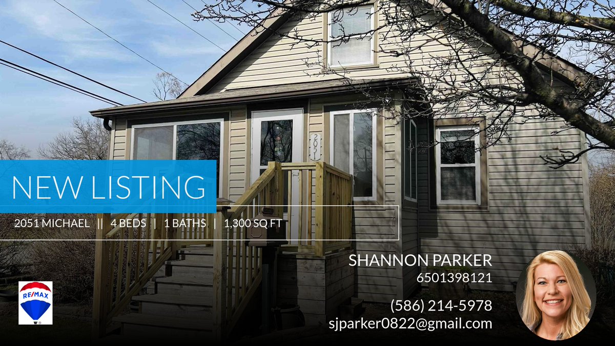 sparkerREMAX's tweet photo. 📍 New Listing 📍 Take a look at this fantastic new property that just hit the market located at 2051 Michael in Warren. Reach out here or at (586) 214-5978 for more information https://t.co/ArOvzfx4kv https://t.co/NjbhWjOQa8